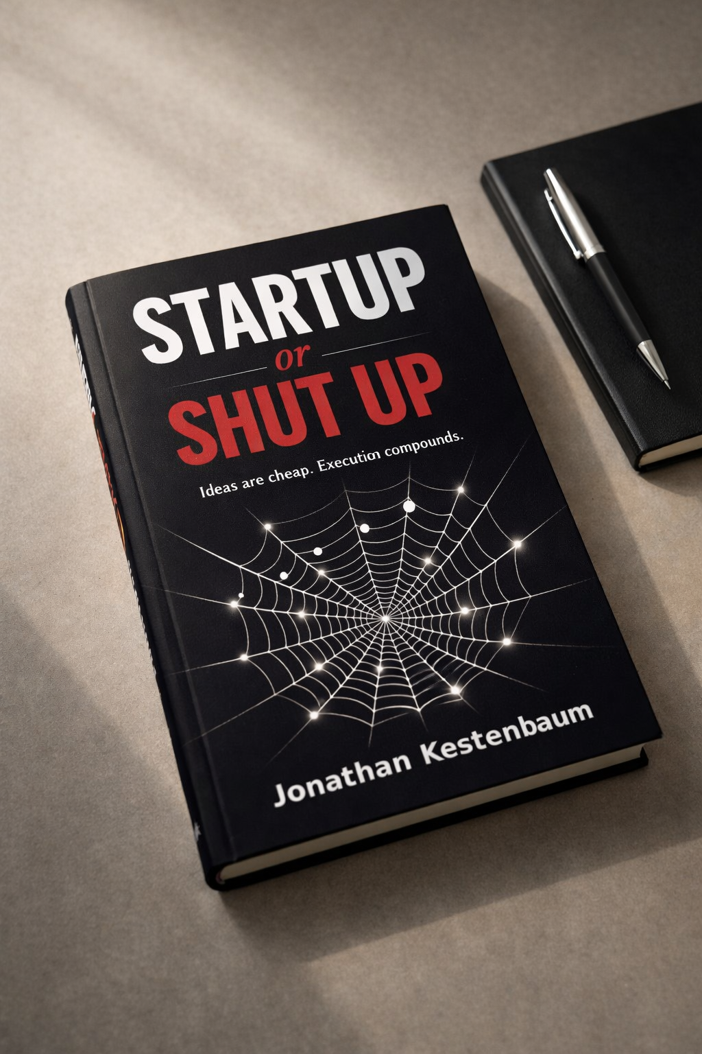 Startup or Shut Up on a desk